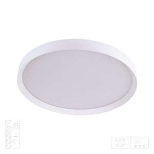 Luxera MAYSA I. – Stropné LED svietidlo – 36 W – 3000–6000 K – biela