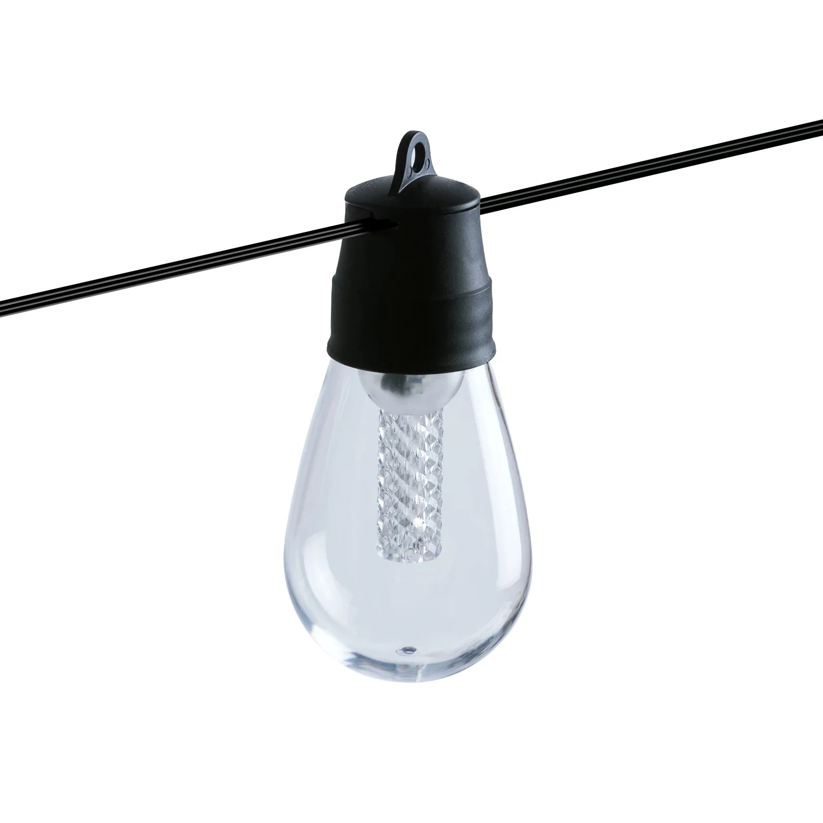 Smart solárna sveteľná reťaz - 85 + 15 ks RGB LED - 14,5 m - bluetooth – Obrázok 3