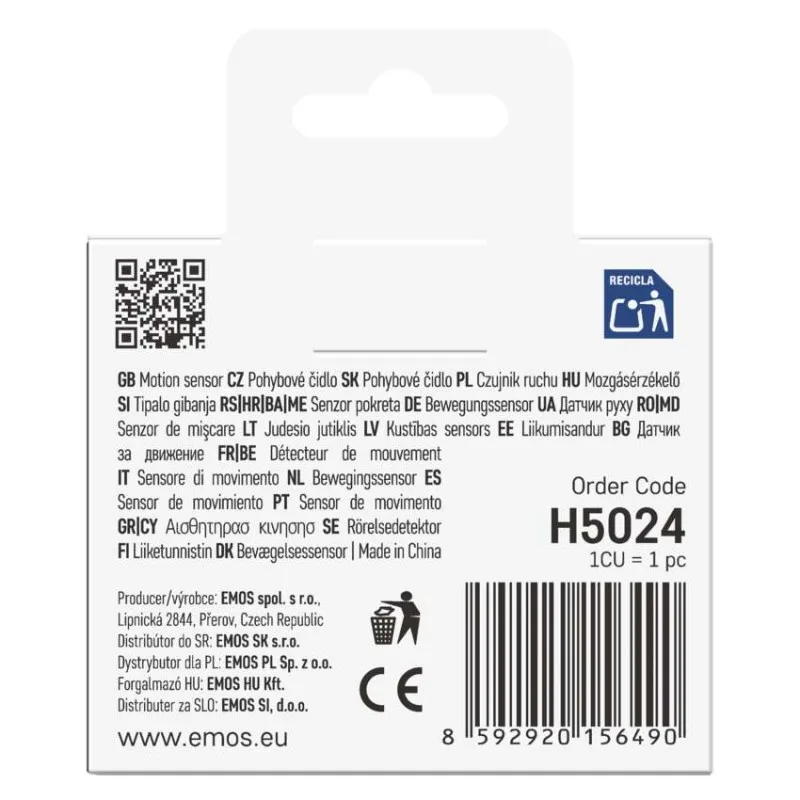 GoSmart PIR senzor (snímač pohybu) IP20, ZigBee – Obrázok 11