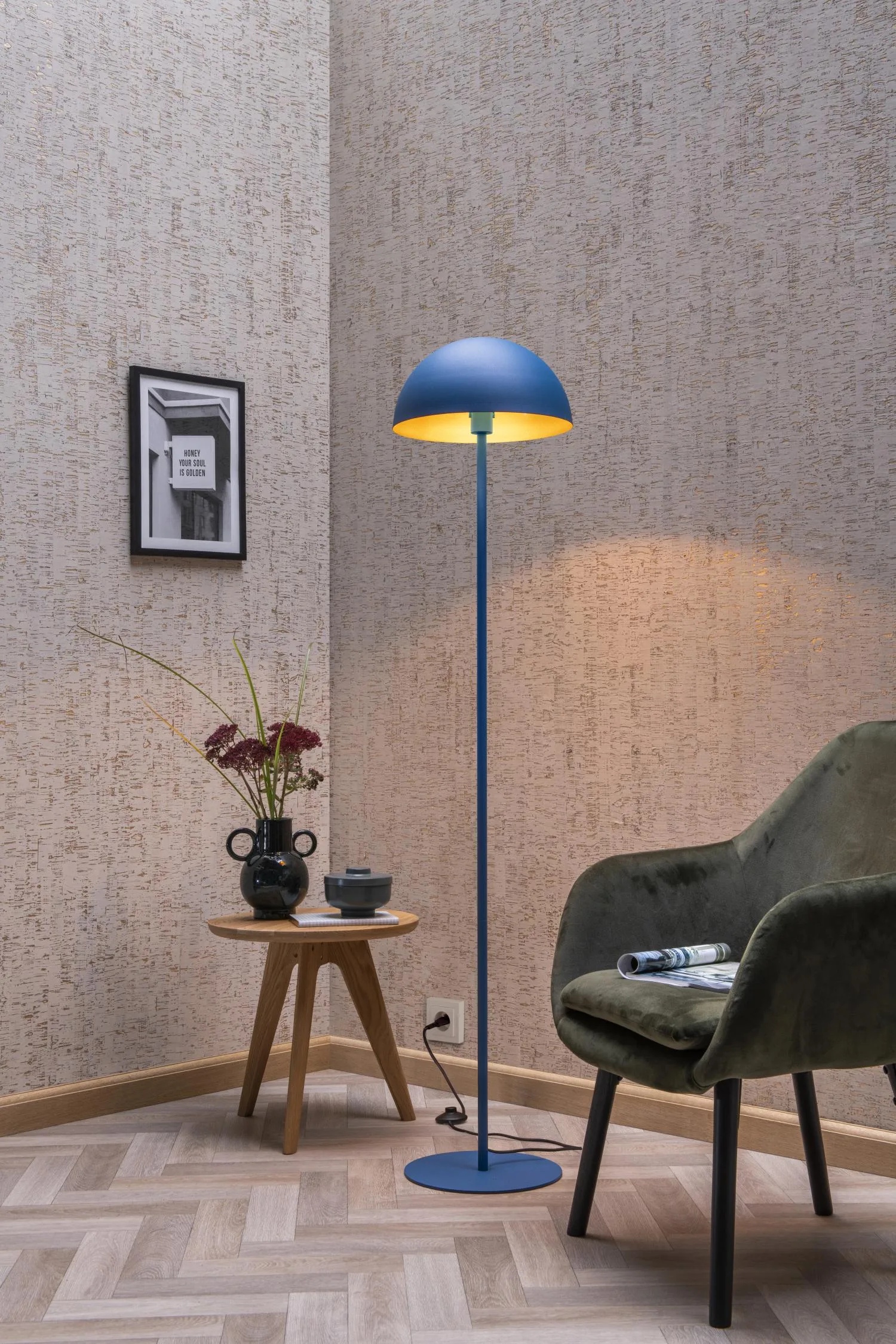 SIEMON - Stojacia lampa - Ø 35 cm - 1xE27 – Obrázok 17