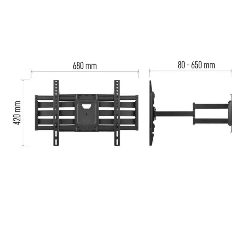Konzolový nástenný TV držiak 32–98" (81–249 cm) – Obrázok 14