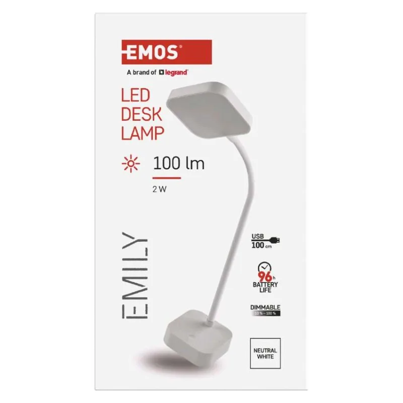 LED stolná lampa EMILY, dobíjacia – Obrázok 9