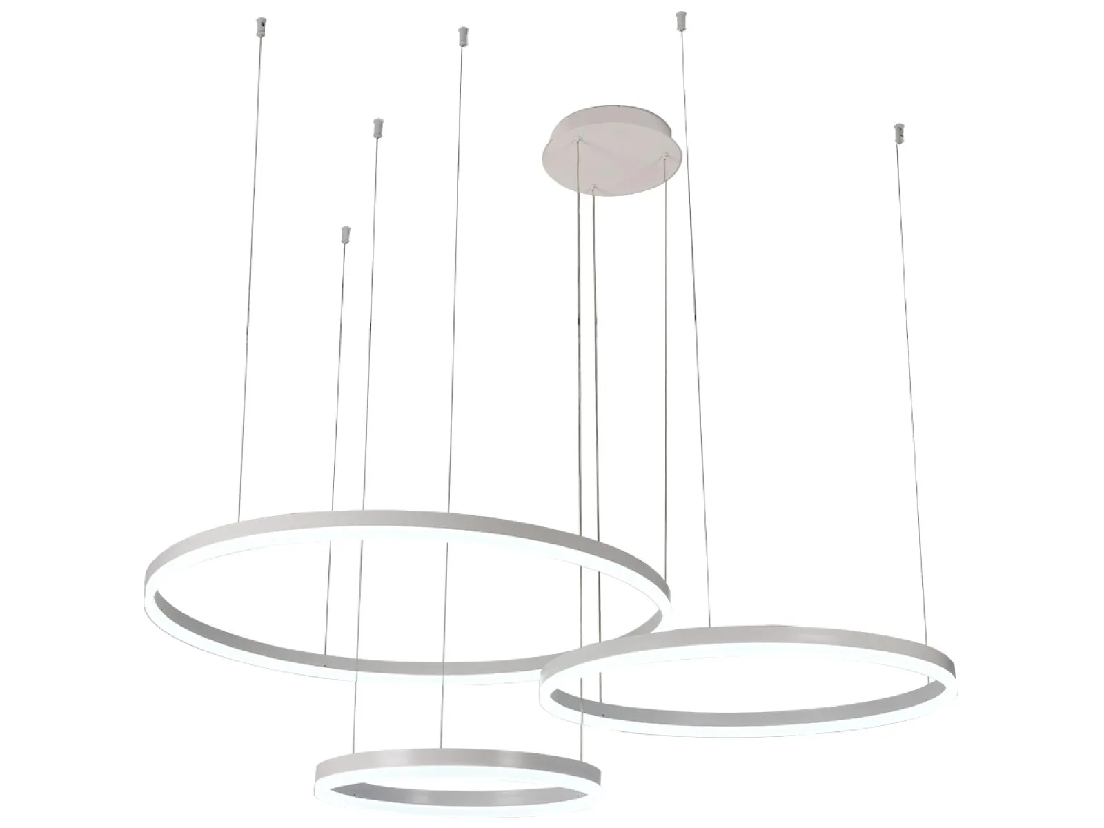 LED závesné svietidlo s diaľkovým ovládačom 125W – Obrázok 20