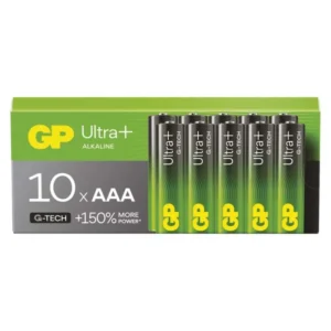 Alkalická batéria GP Ultra Plus LR03 (AAA) 10 ks