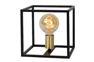 RUBEN – Stolná lampa – 1xE27 – Čierna