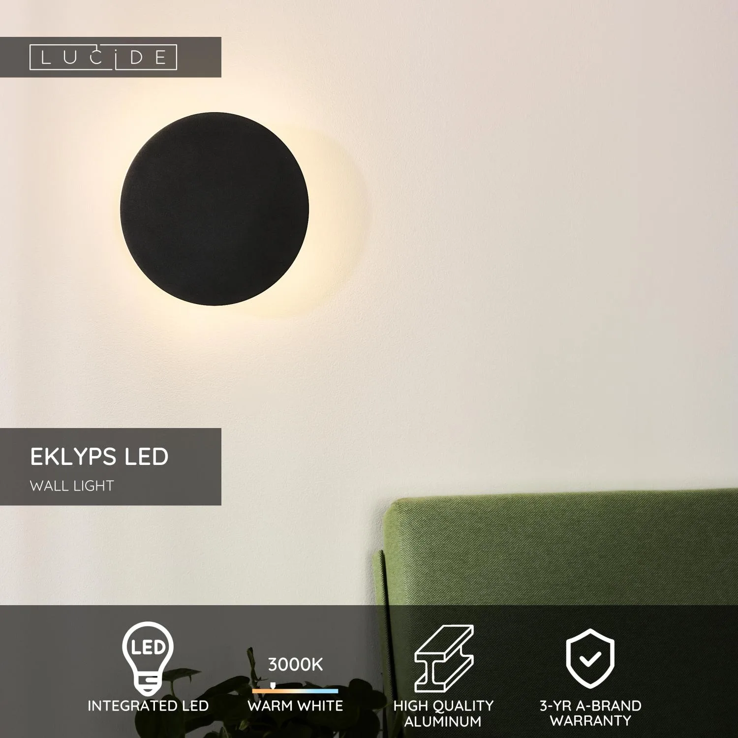 EKLYPS LED - Nástenné svetlo – Obrázok 16