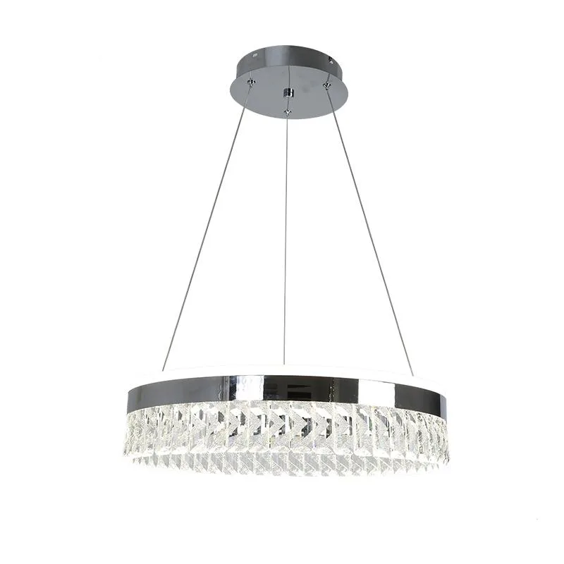 LED luxusné závesné krištáľové svietidlo s diaľkovým ovládačom 90W - TA2300/CH – Obrázok 13