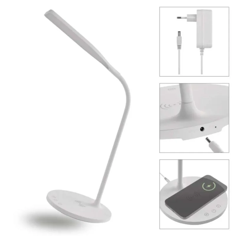 LED stolná lampa OSCAR, biela – Obrázok 22
