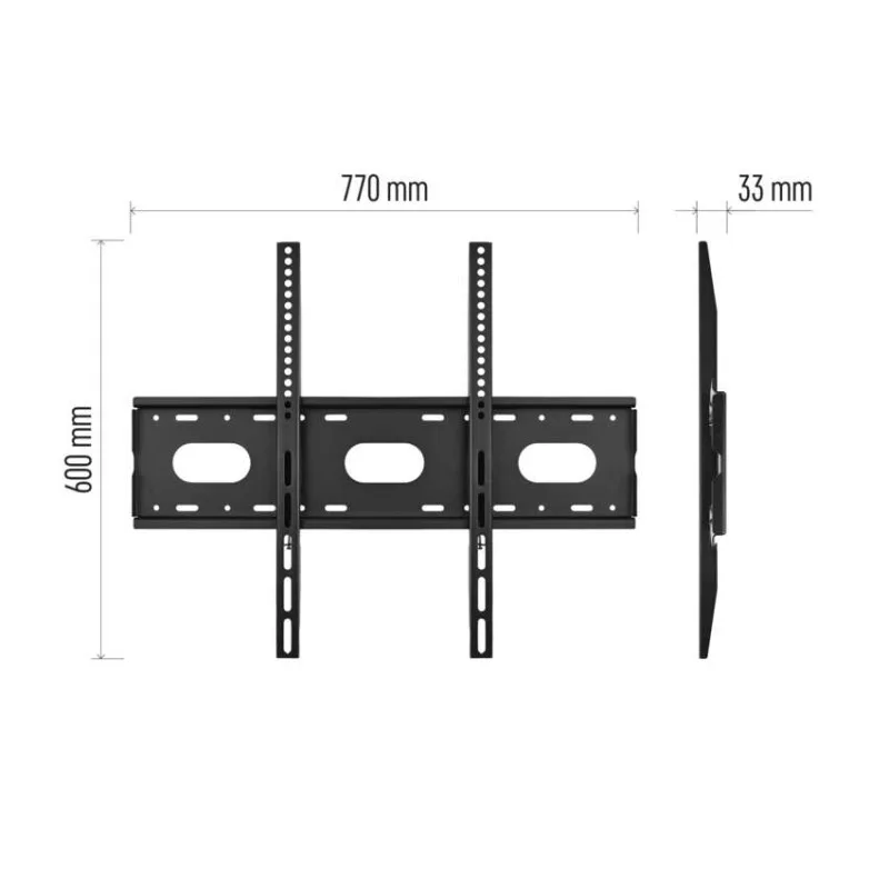 Pevný nástenný TV držiak 42–100" (107–254 cm) – Obrázok 16