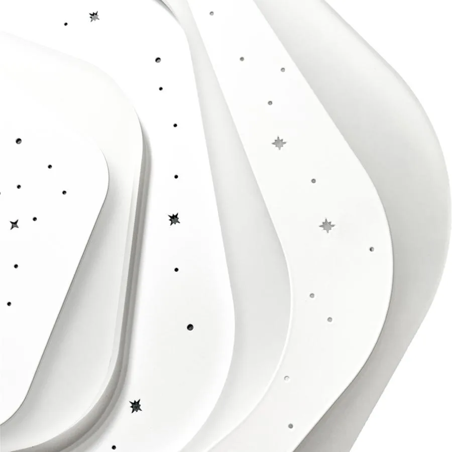 LED stropné svietidlo + diaľkový ovládač 105W - J1306/W – Obrázok 14