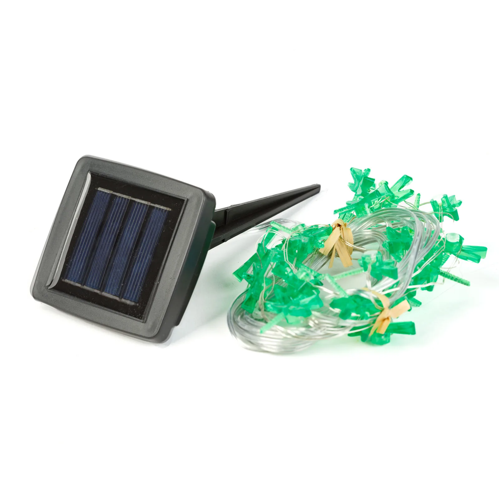 Solárna LED svetelná reťaz – vážka – 2,4 m – 25 LED – teplá biela – Obrázok 2