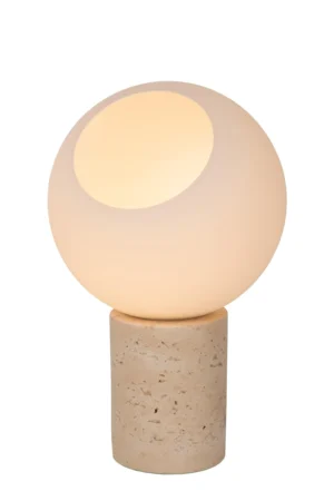 DAVIN – Stolná lampa – 1xE27 – Opál