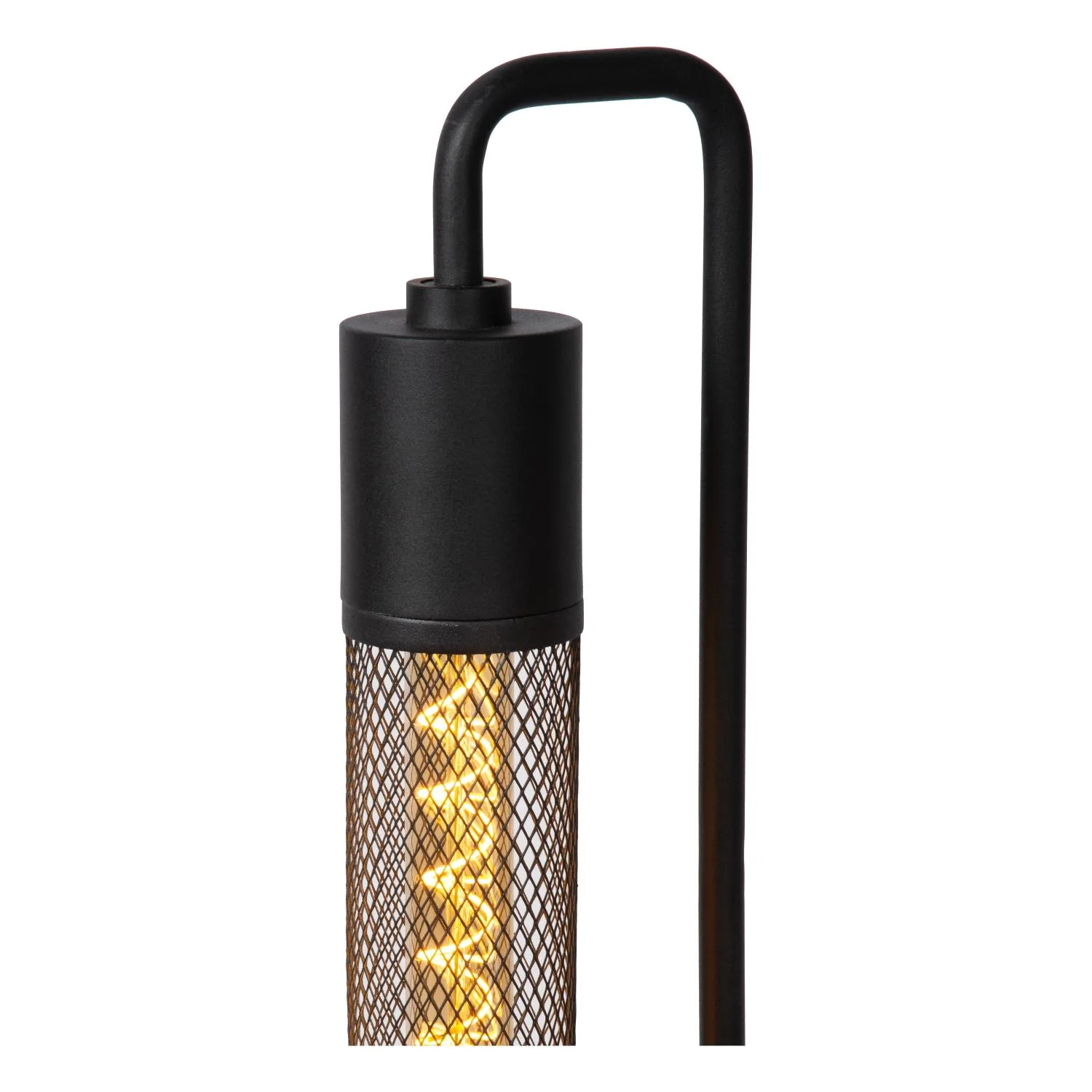 CALIXT – Stojaca lampa – 2xE27 – Čierna – Obrázok 7