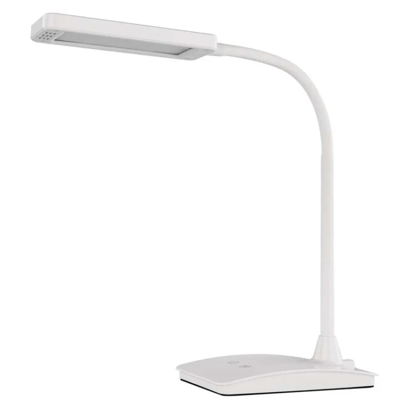 LED stolná lampa Eddy, biela – Obrázok 2