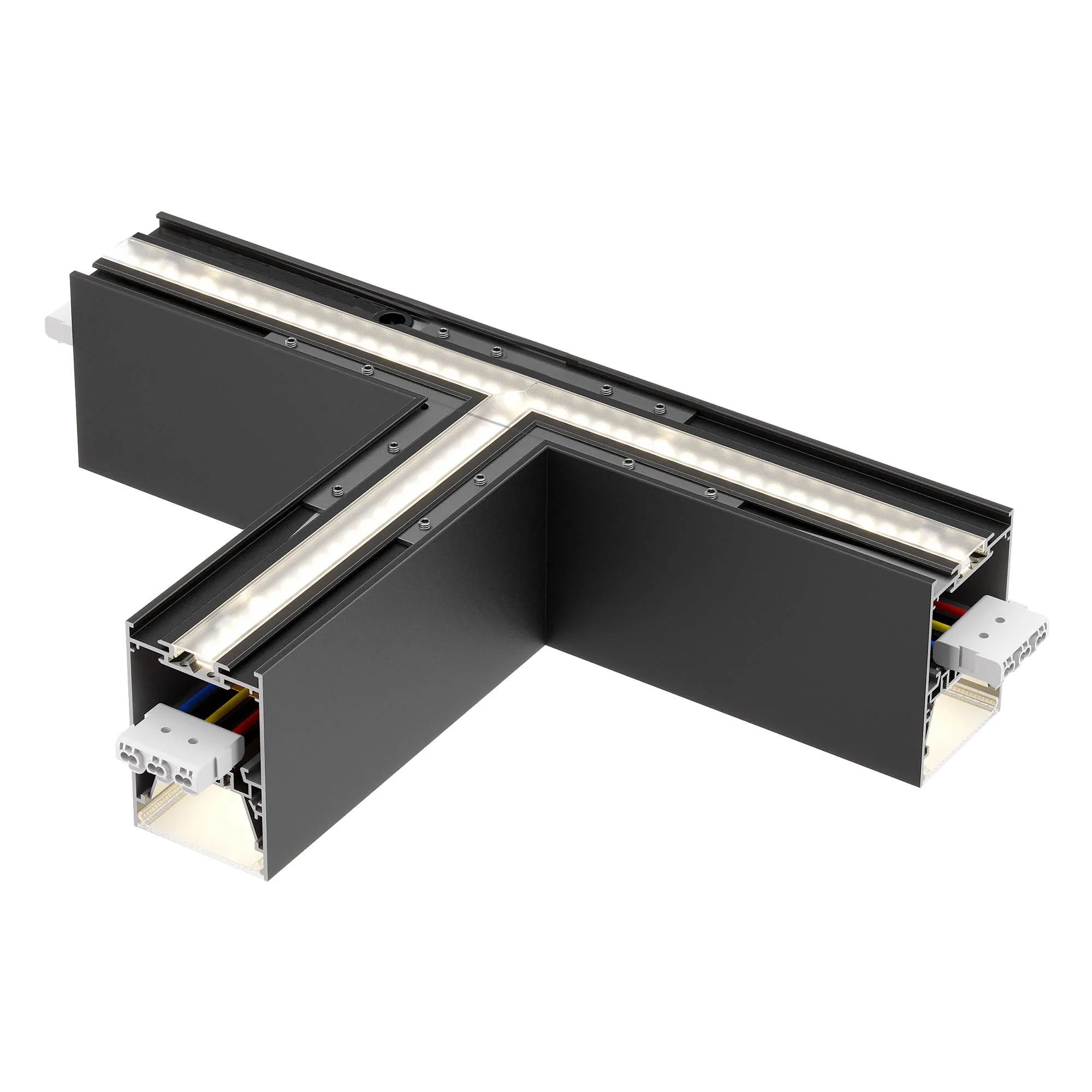 XROPE UGR SURF./SUSP. T-shape CONNECTOR D/I 14/5W 220-240V AC UGR<19 CRI.90 IP40 80dgr