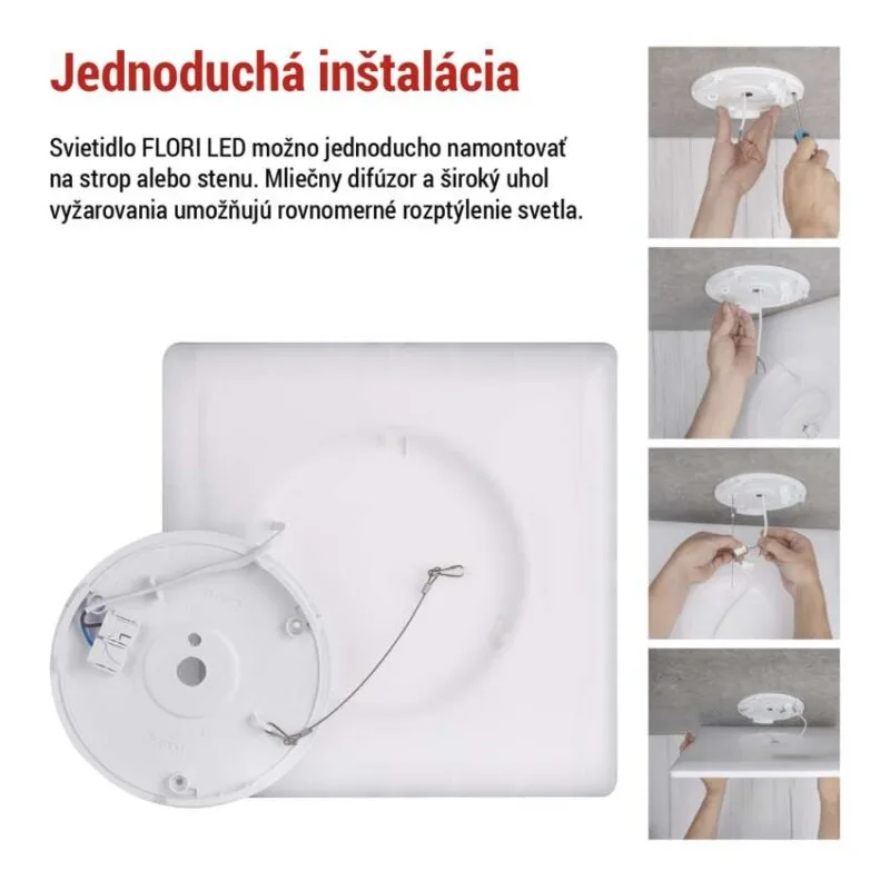 LED prisadené svietidlo FLORI – Obrázok 95