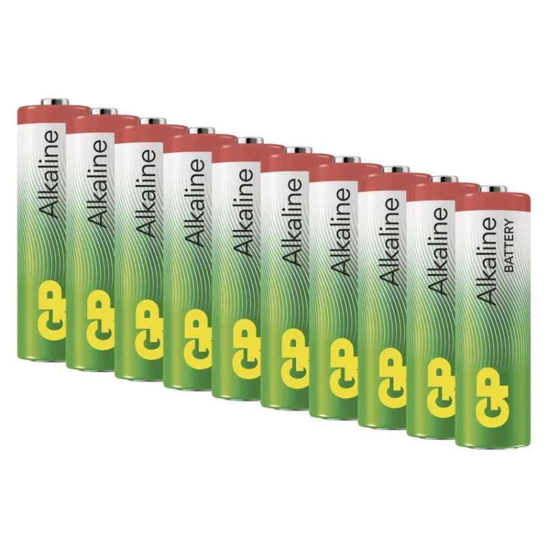 Alkalická batéria GP Alkaline LR6 (AA), 10 ks – Obrázok 3