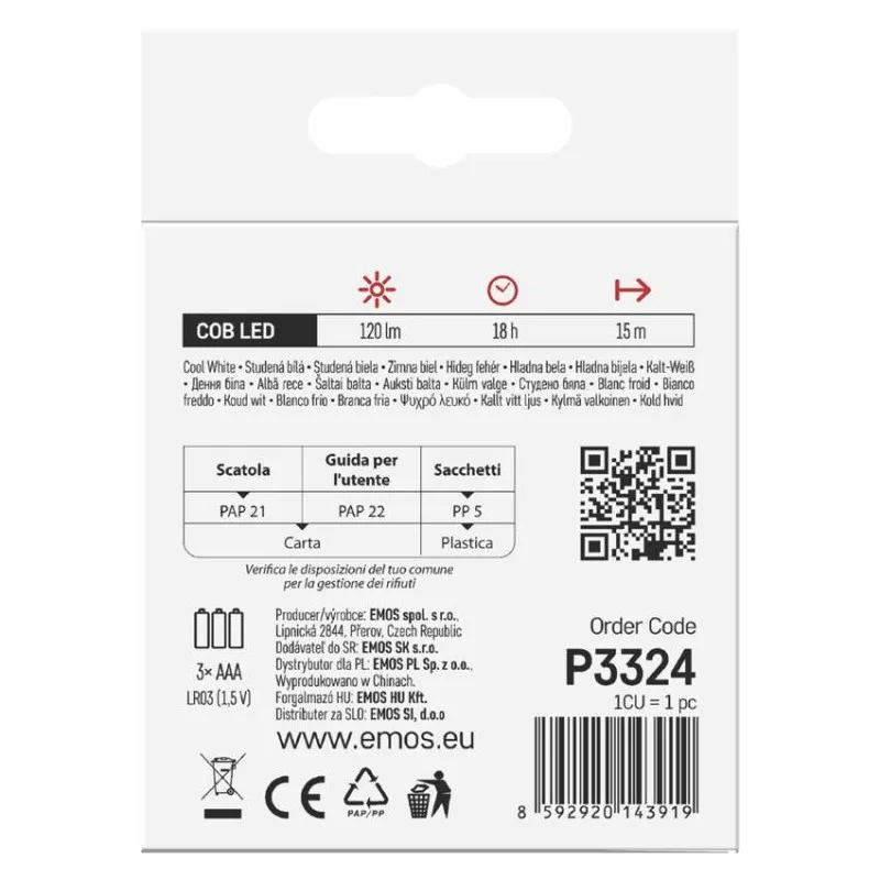 LED nočné svetlo P3324 s pohybovým čidlom – Obrázok 6