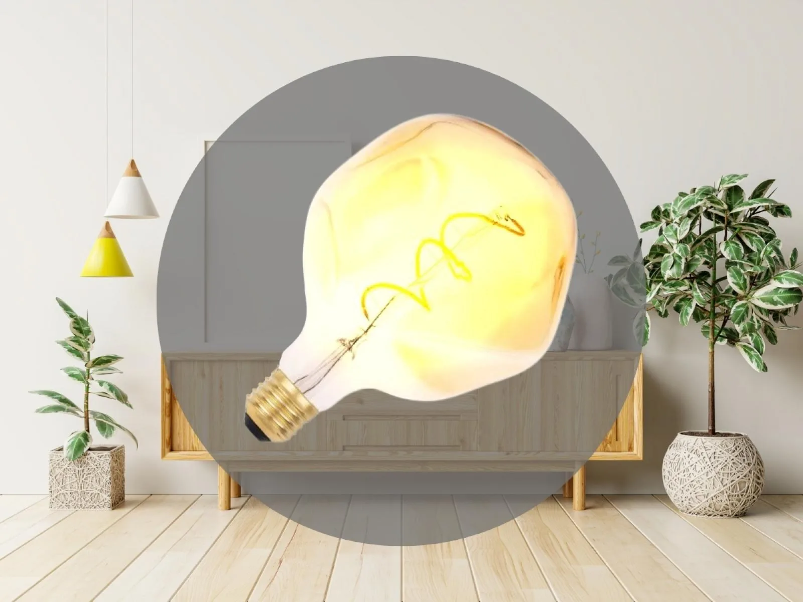 LED dekoratívna žiarovka / filament BUMPED 4W – Obrázok 3
