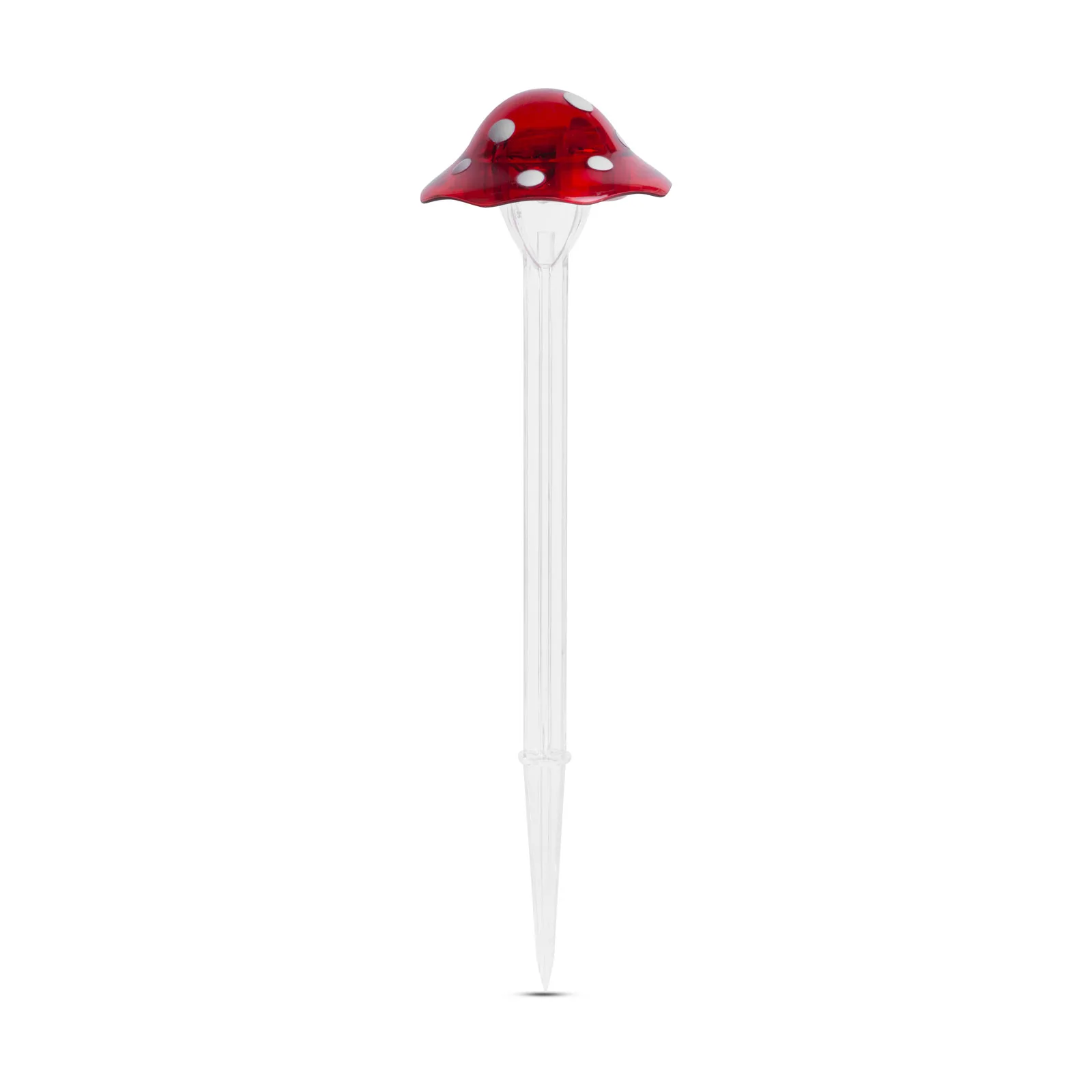 Zapichovací solárny hríb - 33,5 cm - 1 studená biela LED – Obrázok 3