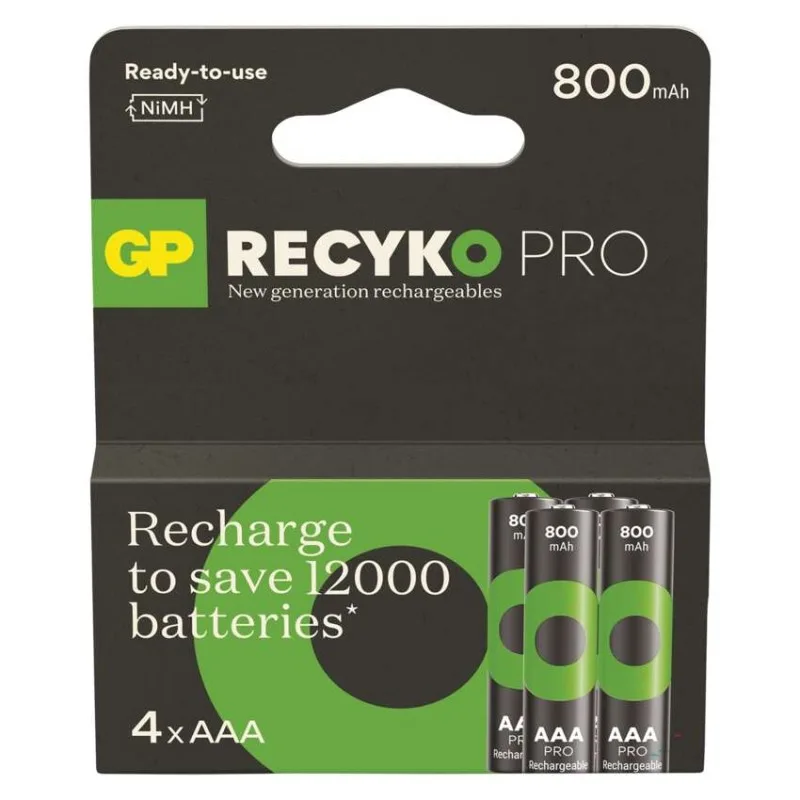 Nabíjacia batéria GP ReCyko Pro Professional (AAA) 4 ks