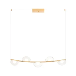 SINCLAIR SU LED závesné – Ø74 v129 cm 37,2 W