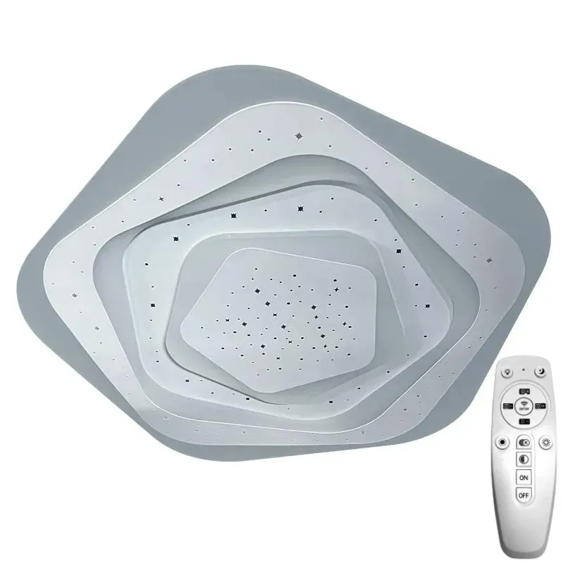 LED stropné svietidlo + diaľkový ovládač 105W - J1306/W – Obrázok 10