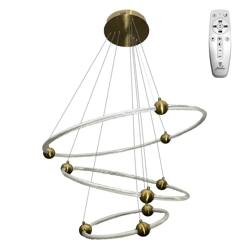 LED závesná lampa + diaľkový ovládač 45W - J4361/G – Obrázok 5