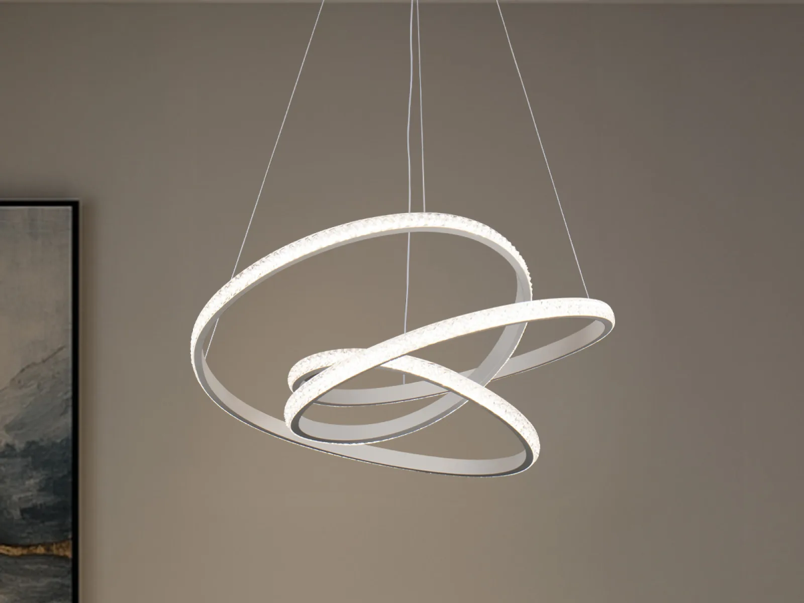 LED závesné svietidlo s diaľkovým ovládačom 90W - TA2307/W