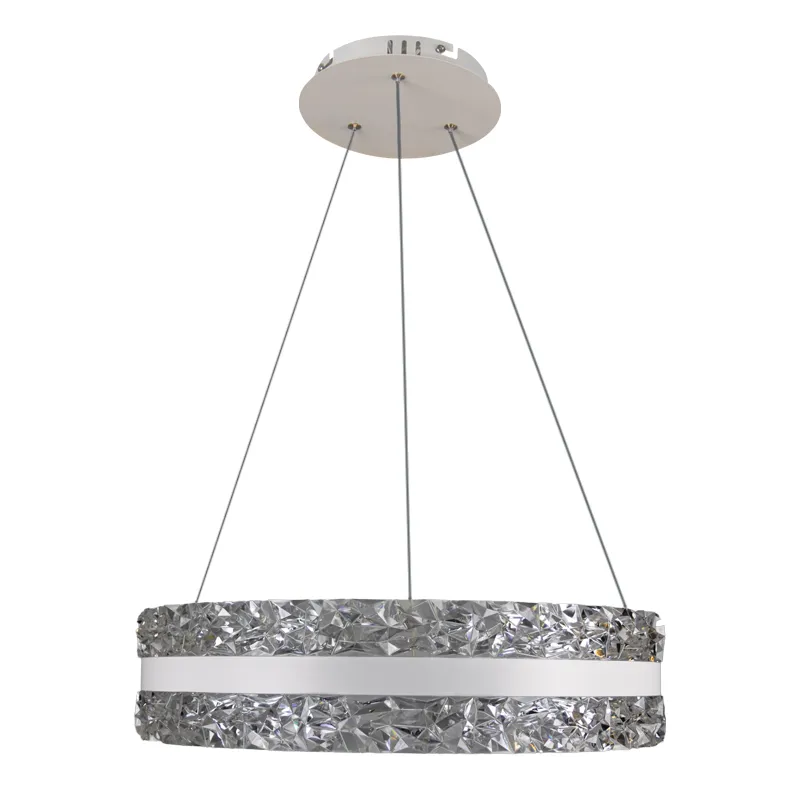 LED luxusné závesné krištáľové svietidlo s diaľkovým ovládačom 80W - TA2303/W – Obrázok 2