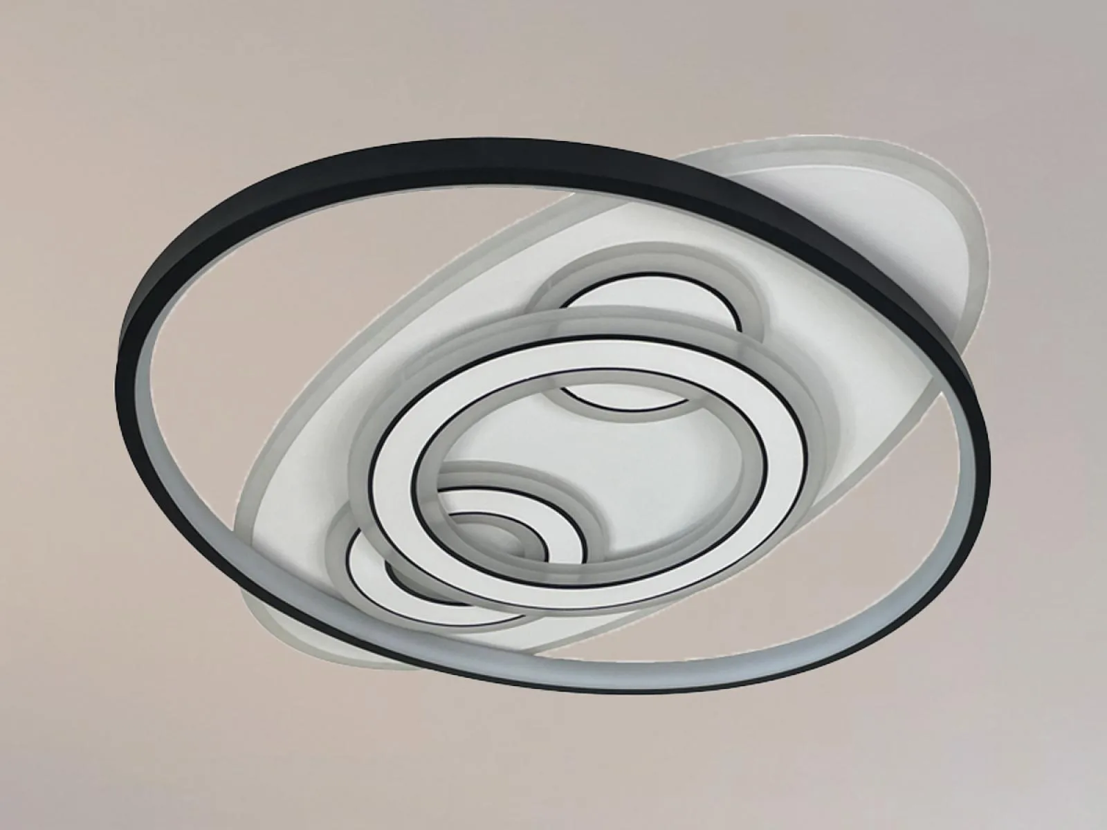 LED stropné svietidlo s diaľkovým ovládačom 105W - J1336/W