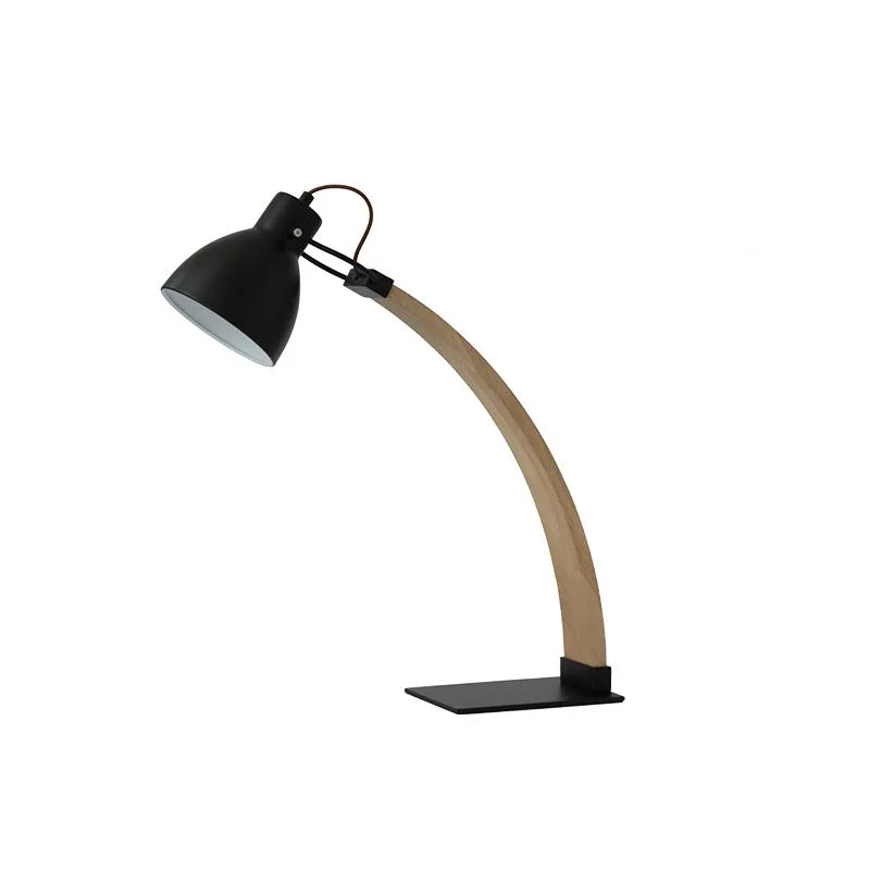 Stolná lampa z masívneho dreva E27 / 60W - WRE161 – Obrázok 5