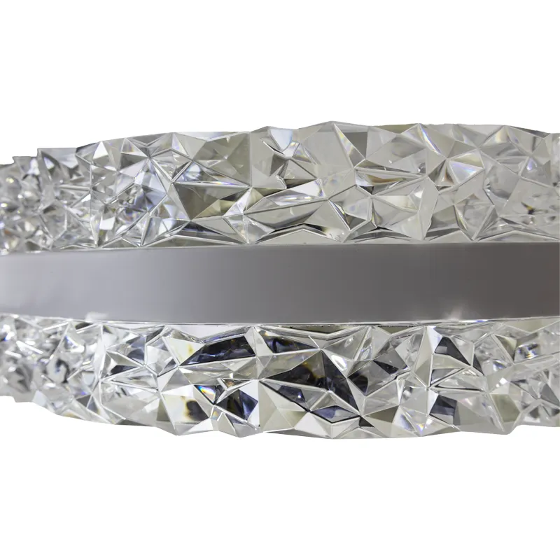 LED luxusné závesné krištáľové svietidlo s diaľkovým ovládačom 80W - TA2303/W – Obrázok 6