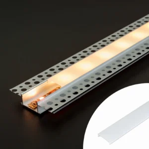 LED hliníkový profilový kryt – opál – 1000 mm (pre 41025A1)