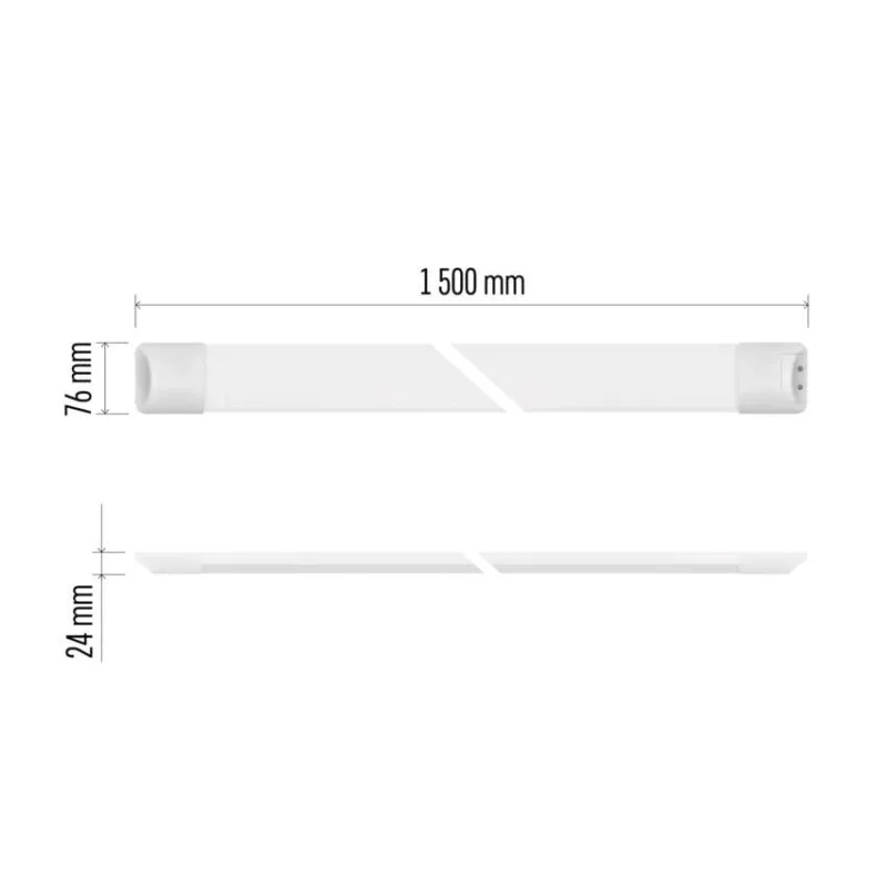 LED lineárne svietidlo MINO 50W, neutrálna biela – Obrázok 20
