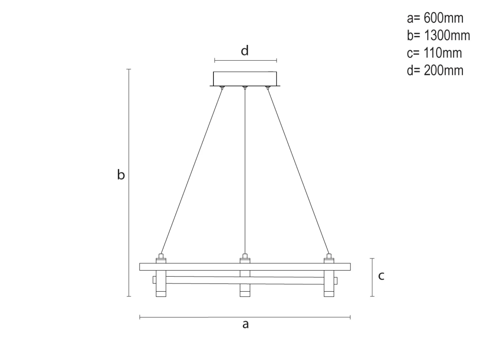LED závesné svietidlo s diaľkovým ovládačom 100W - TA2312/B – Obrázok 13