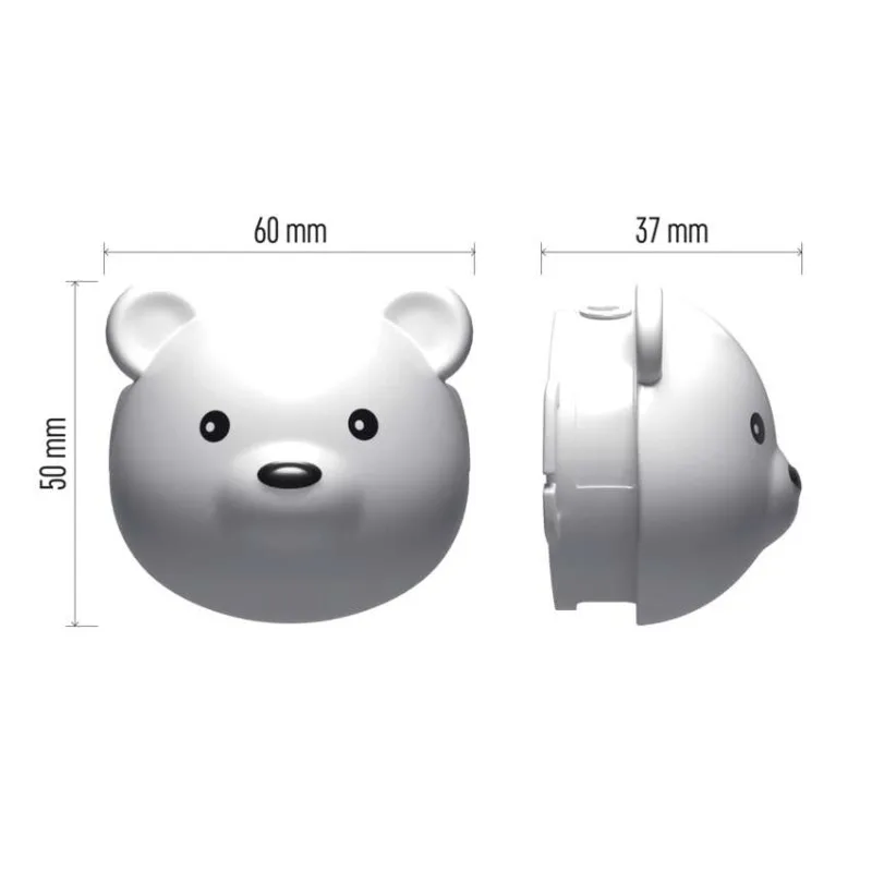 LED nabíjacia čelovka medveď P3543, 80 lm, Li-Pol 500 mAh – Obrázok 12