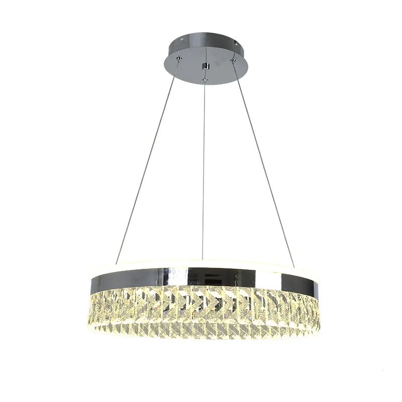 LED luxusné závesné krištáľové svietidlo s diaľkovým ovládačom 90W - TA2300/CH – Obrázok 11
