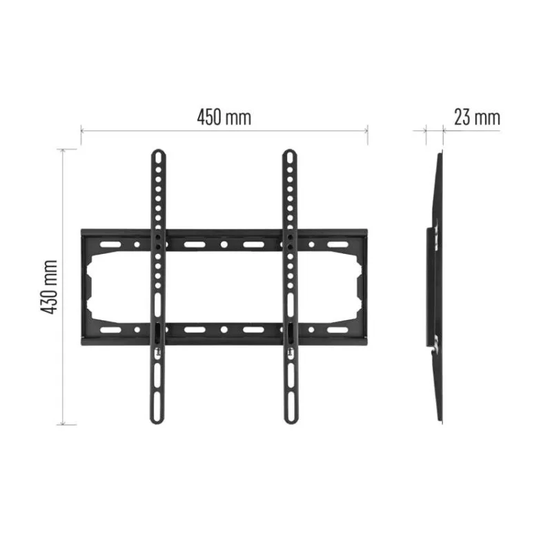 Pevný nástenný TV držiak 26-60" (65–152 cm) – Obrázok 15