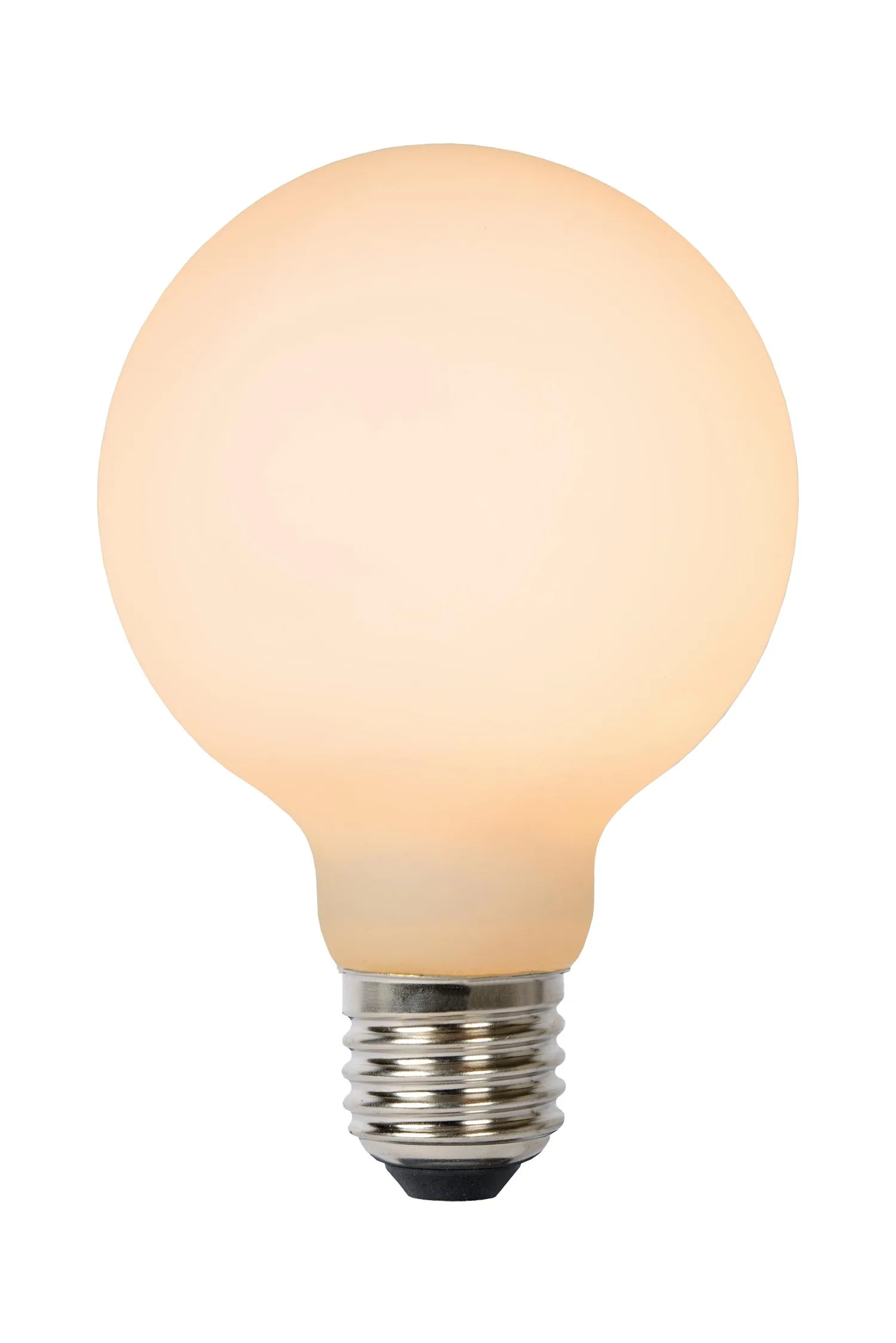 G125 - Žiarovka s vláknom - Ø 12,5 cm - LED 3 StepDim - E27 - 1x8W 2700K - Opál