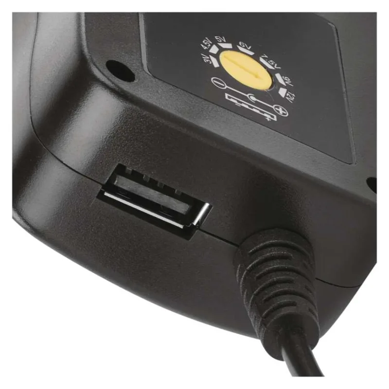 Univerzálny pulzný USB napájací zdroj 1000 mA s hrebienkom – Obrázok 14