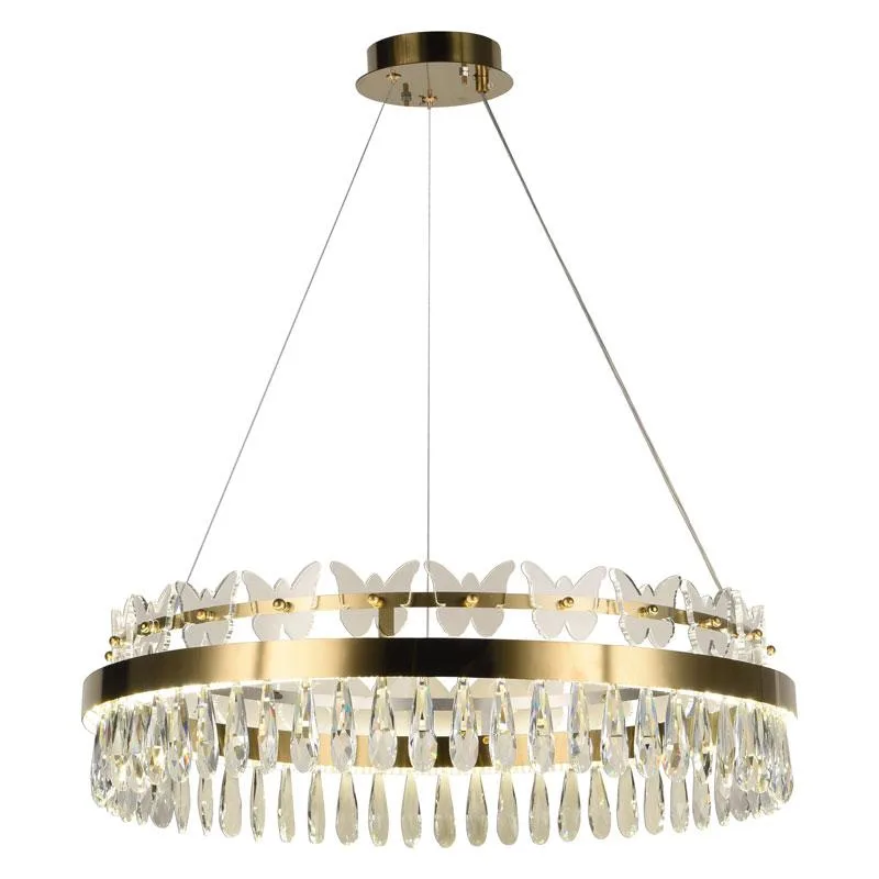 LED krištáľový luster + diaľkový ovládač 80W - J6341/C – Obrázok 5