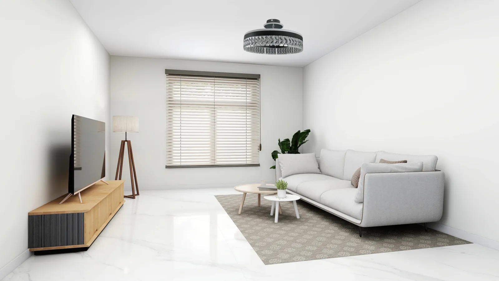 LED stropné svietidlo s diaľkovým ovládačom 85W - TA1305/CH – Obrázok 3