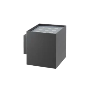 XWALL SQ. SURF. LAMP 2x20W 220-240V AC CRI.80 IP65 UGR<7 40° DG