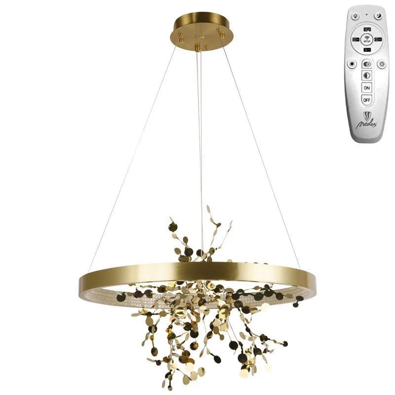 LED závesný luster na lanku + diaľkový ovládač 40W - J5307/C – Obrázok 4