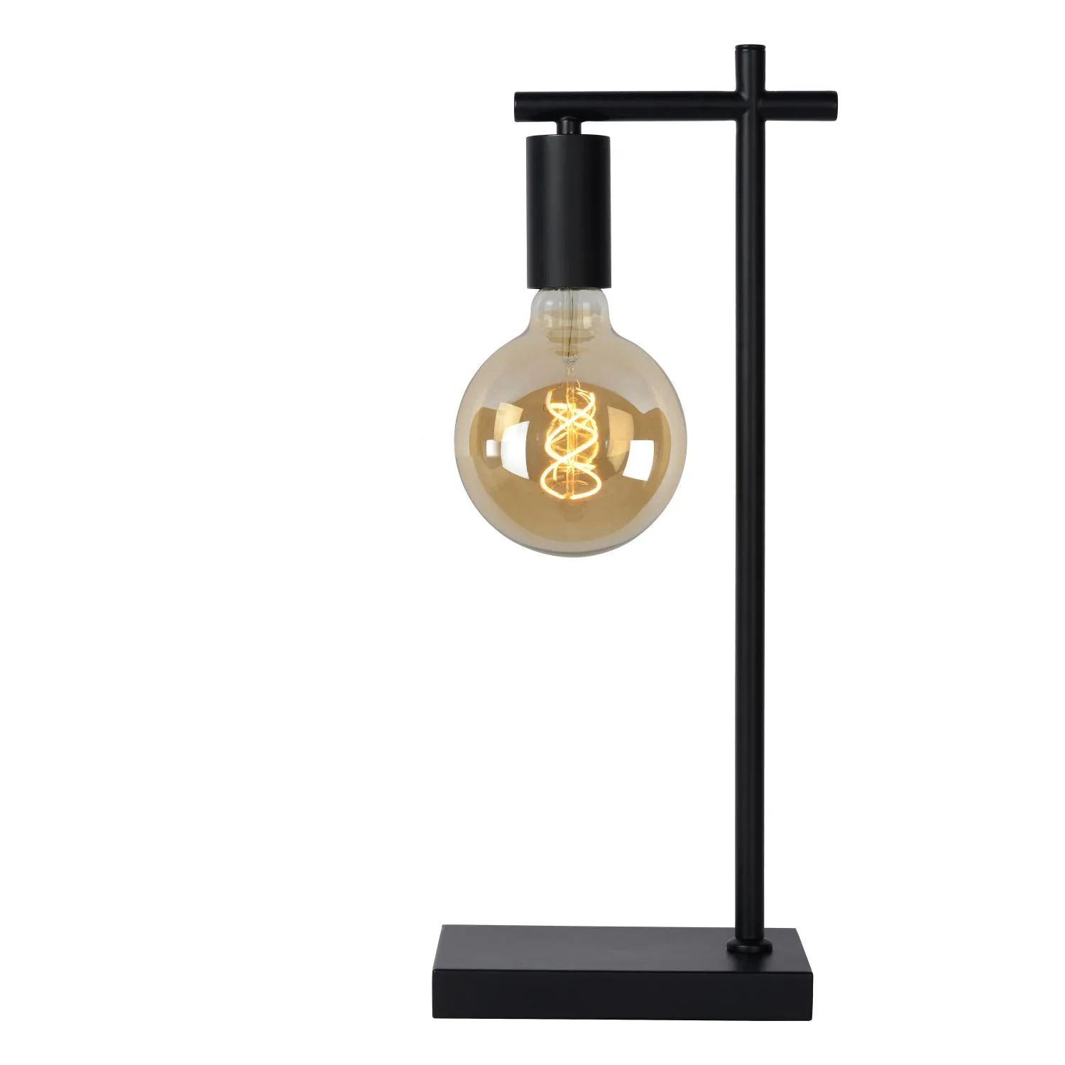 LEANNE - Stolná lampa - 1xE27 - Čierna – Obrázok 7