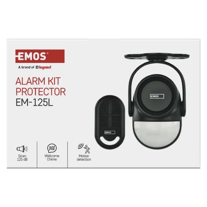 Alarm s pohybovým senzorom EM‑125L PROTECTOR – Obrázok 12