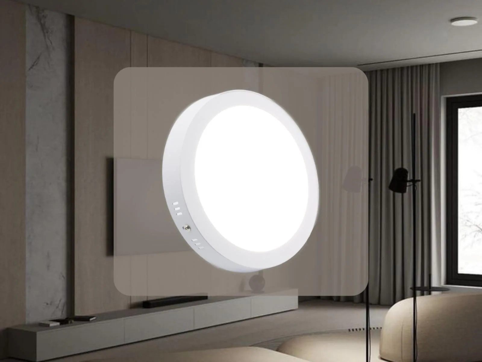 LED prisadený panel 18W / PRSF / SMD / 4000K / WH - LPL324 – Obrázok 3