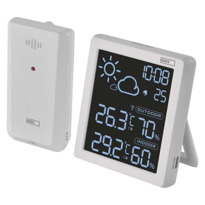 Domáca bezdrôtová meteostanica E8647W – Obrázok 2