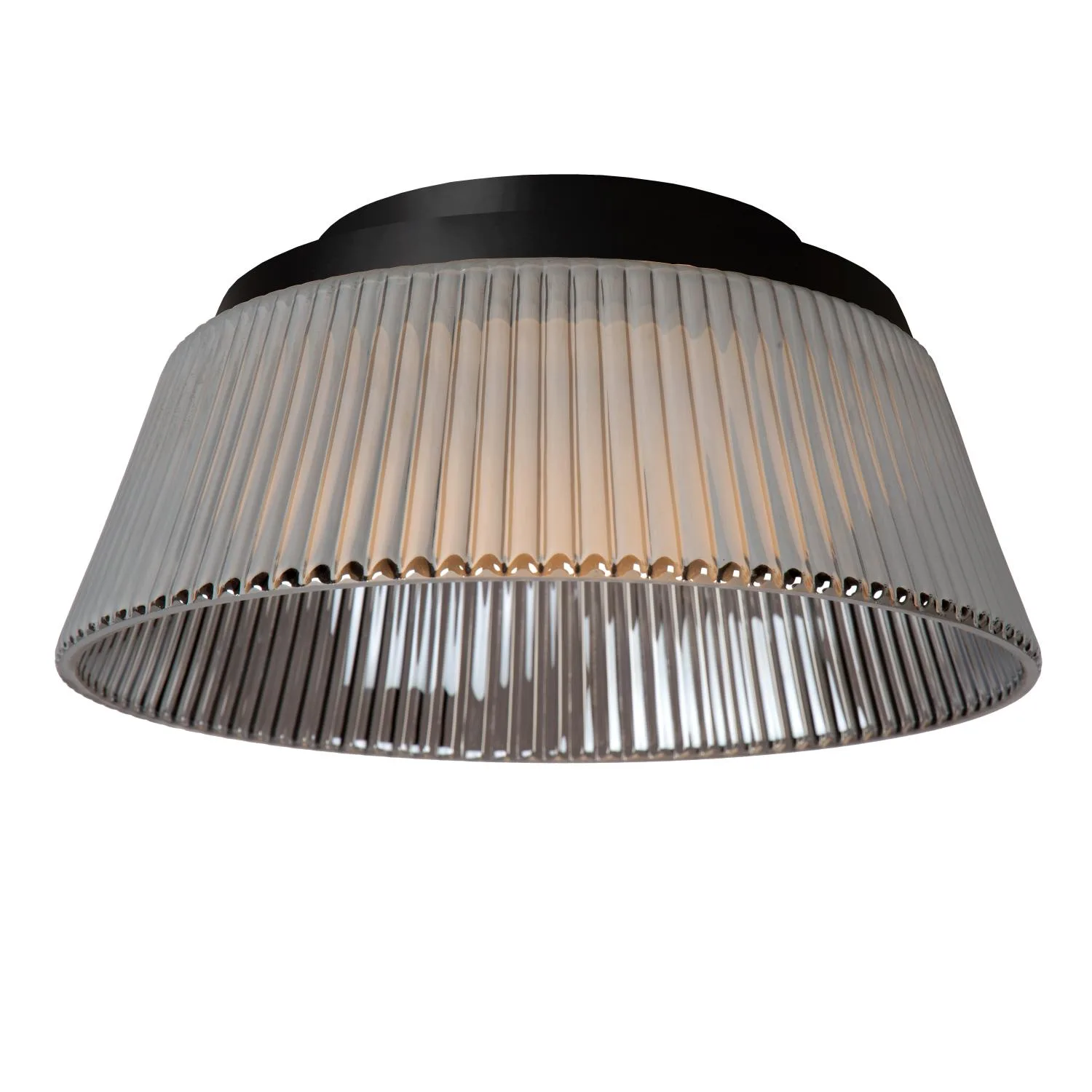 VIXI – Stropné svietidlo na zapustenie – Ø 35 cm – LED s možnosťou stmievania – 1x17,6 W, 2900 K – dymovo šedá – Obrázok 6